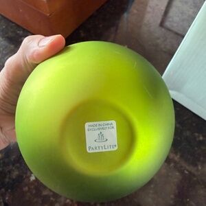 Partylite ornament tea light holder